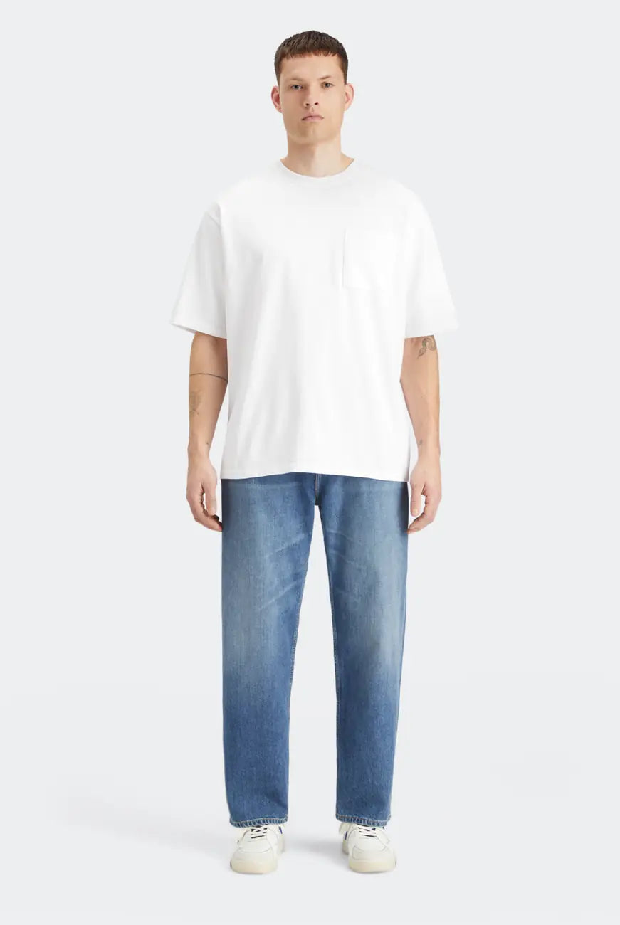 Core Pitch Jeans full model shot showing overall fit by Scotch & Soda