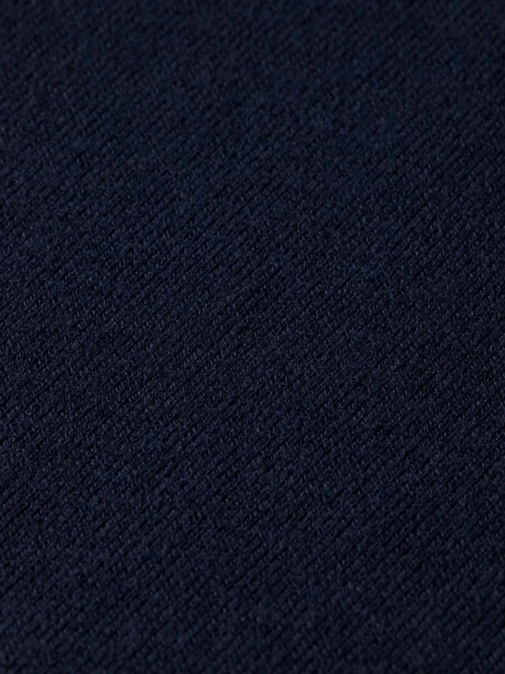 core-dropped-shoulder-mock-neck-pullover-navy detail shot by Scotch & Soda