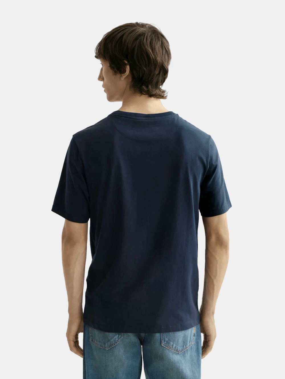 core-logo-t-shirt-night back view by Scotch & Soda