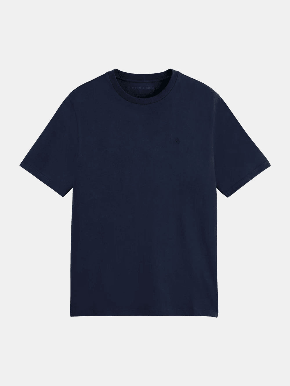 core-logo-t-shirt-night front view by Scotch & Soda