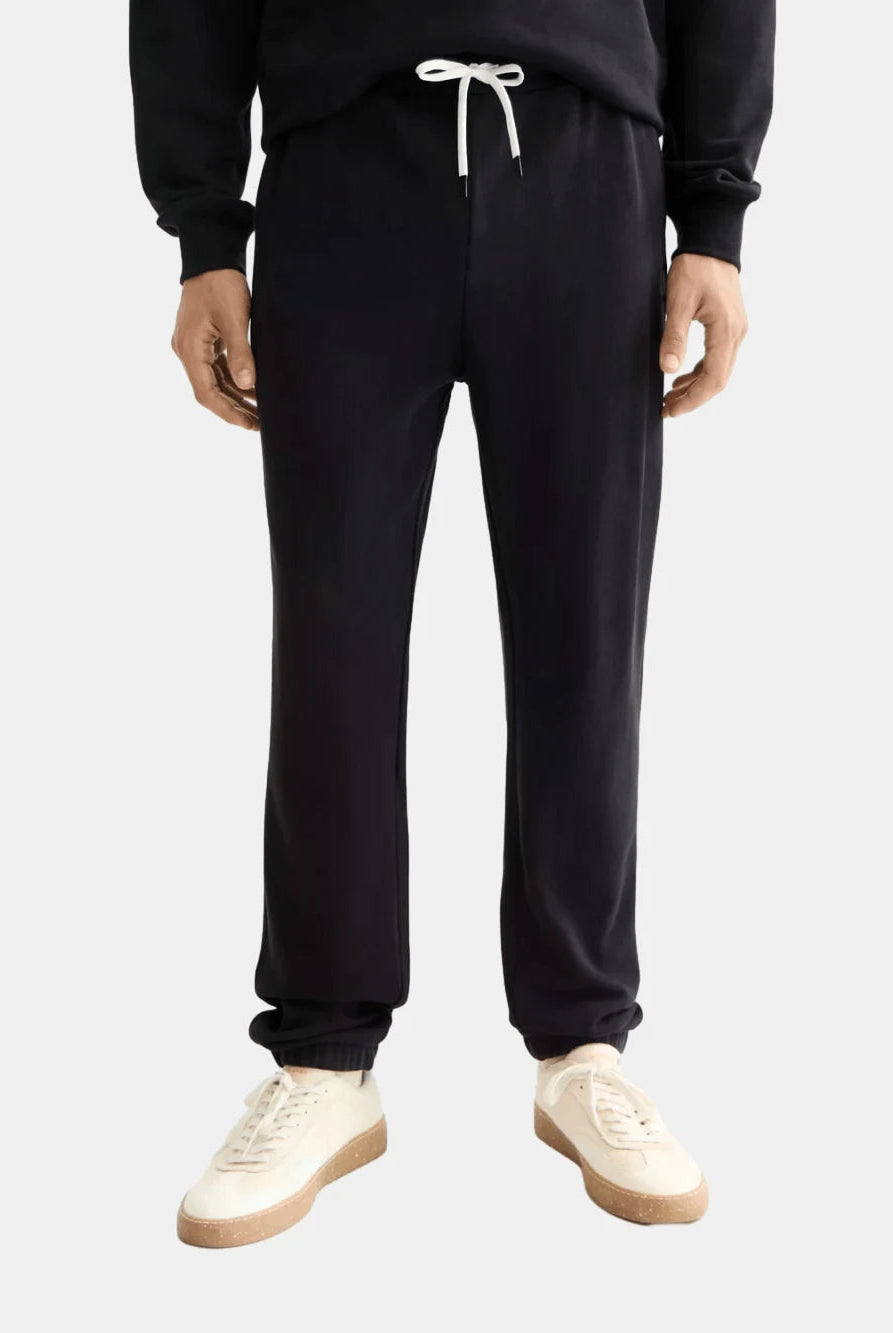 core-logo-sweatpant front view by Scotch & Soda
