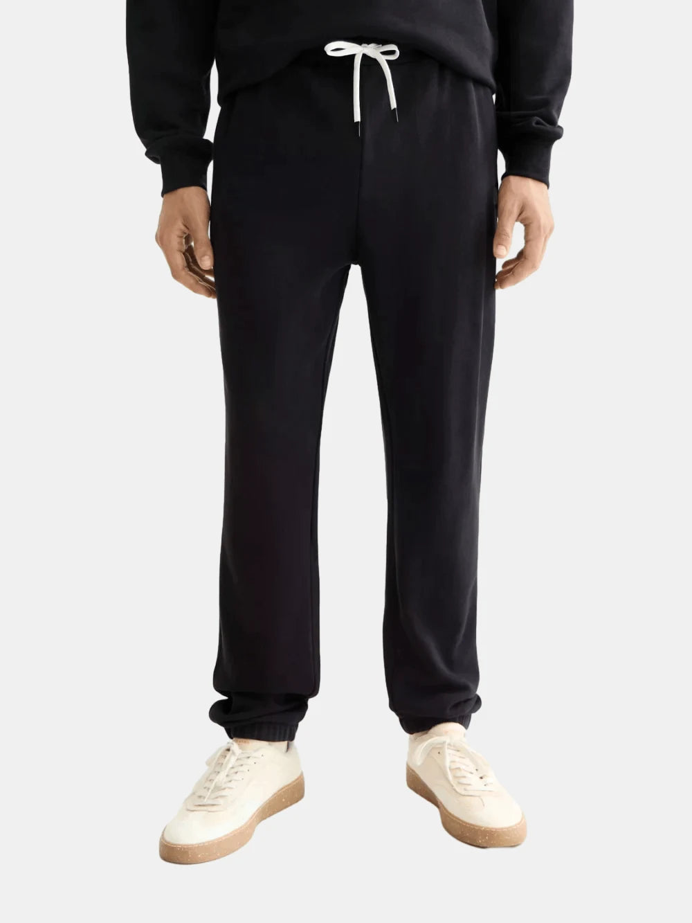 core-logo-sweatpant front view by Scotch & Soda
