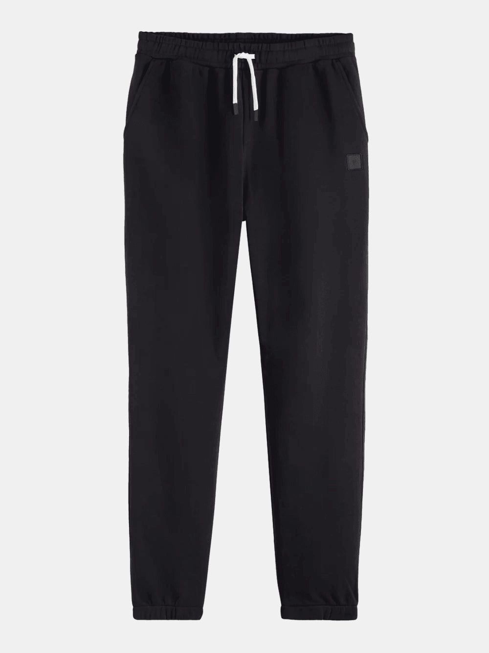 core-logo-sweatpant front view by Scotch & Soda