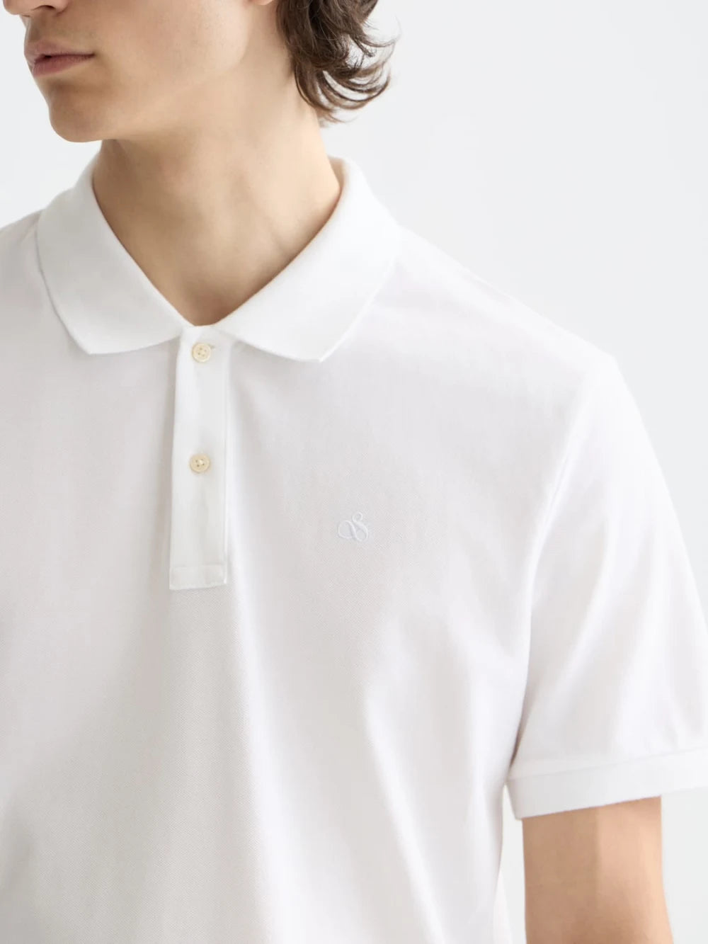 logo-pique-polo detail shot by Scotch & Soda