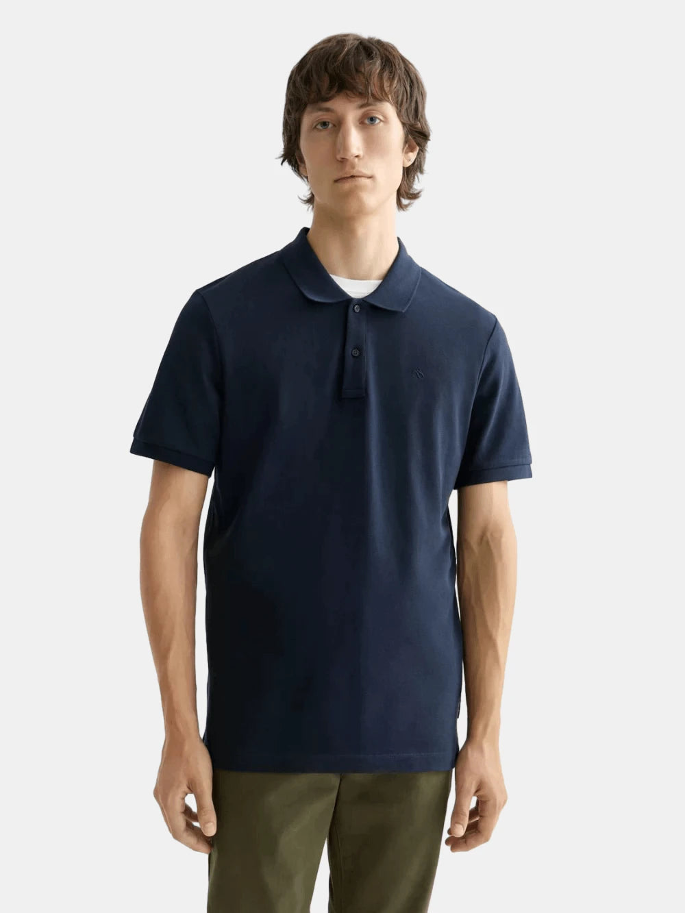 logo-pique-polo-2 front view by Scotch & Soda