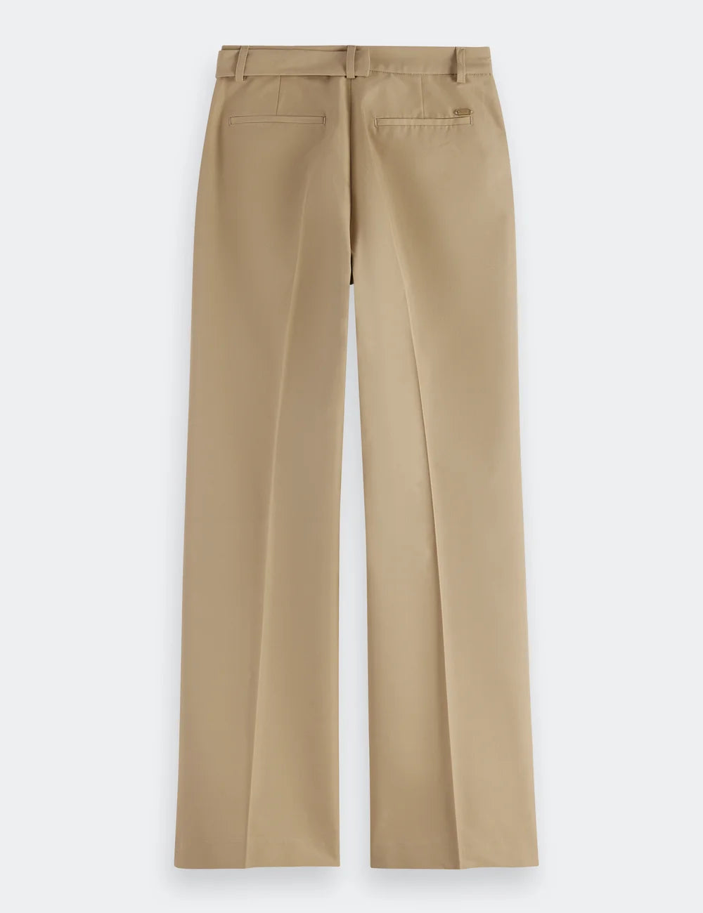 Wide Leg Belt Pant detail shot by Scotch & Soda