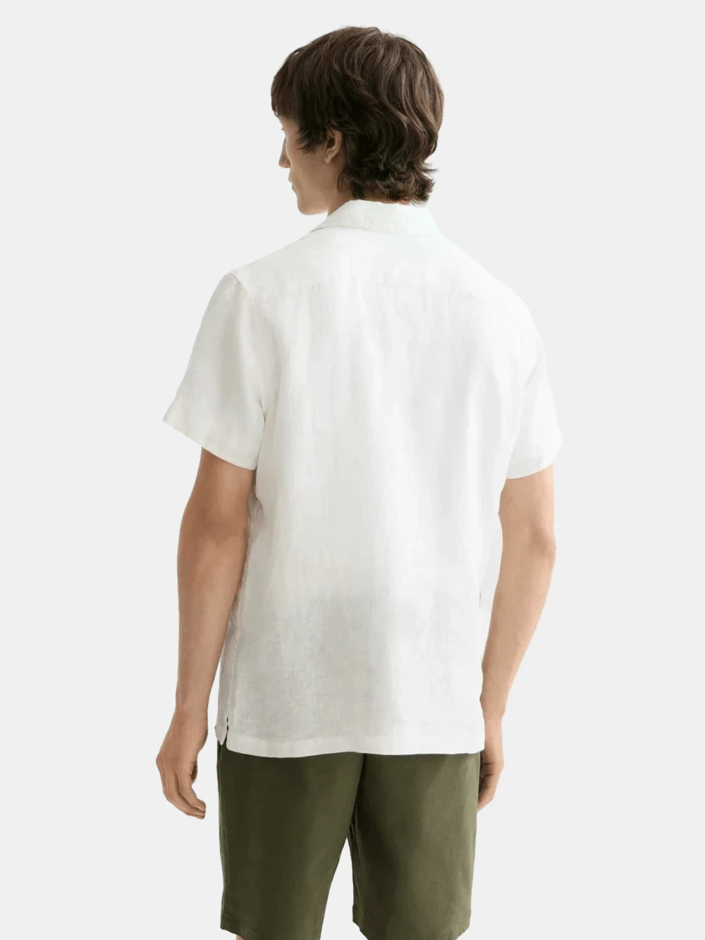 core-linen-shirt back view by Scotch & Soda