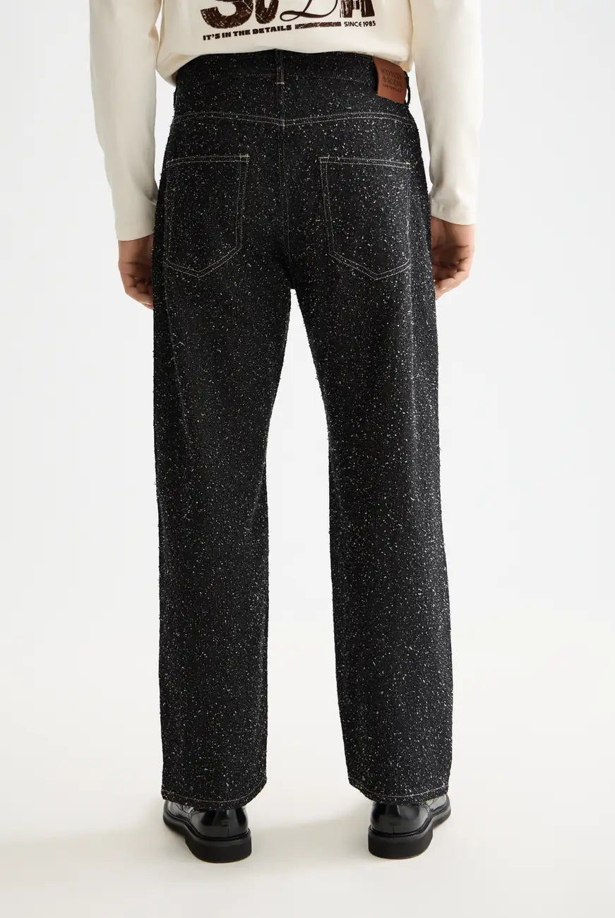 Loose Jeans Pitch detail shot showing fabric and craftsmanship by Scotch & Soda