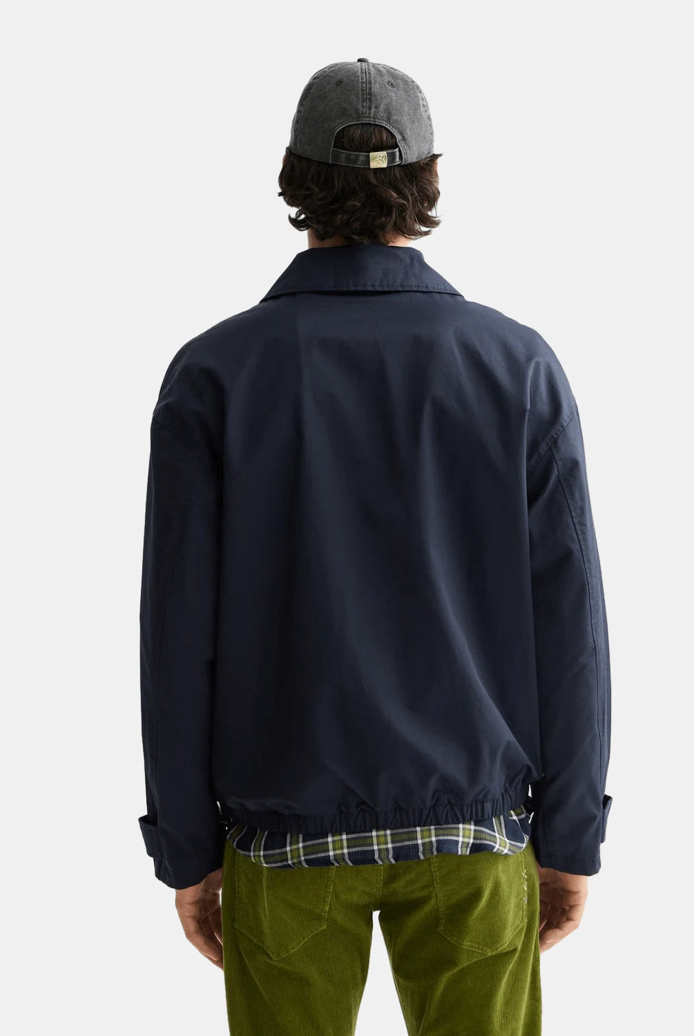 Short Trench Coat Back View - Scotch & Soda