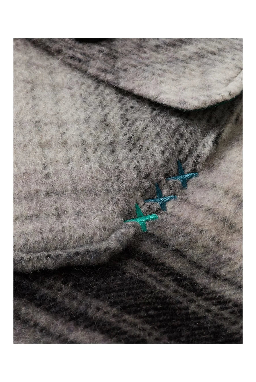 check-overshirt detail shot by Scotch & Soda