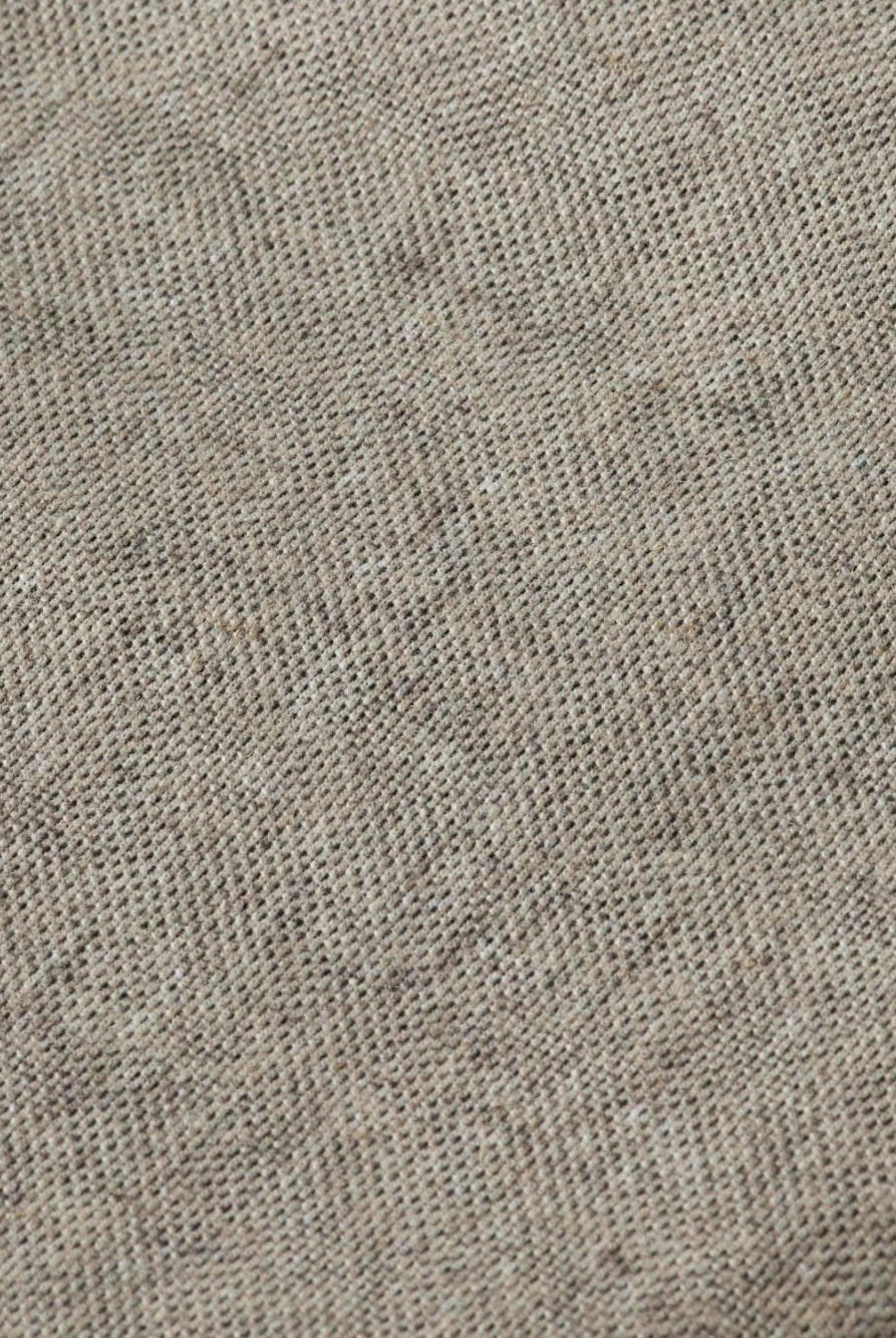 unconstructed-melange-jersey-relaxed-fit-blazer detail shot by Scotch & Soda