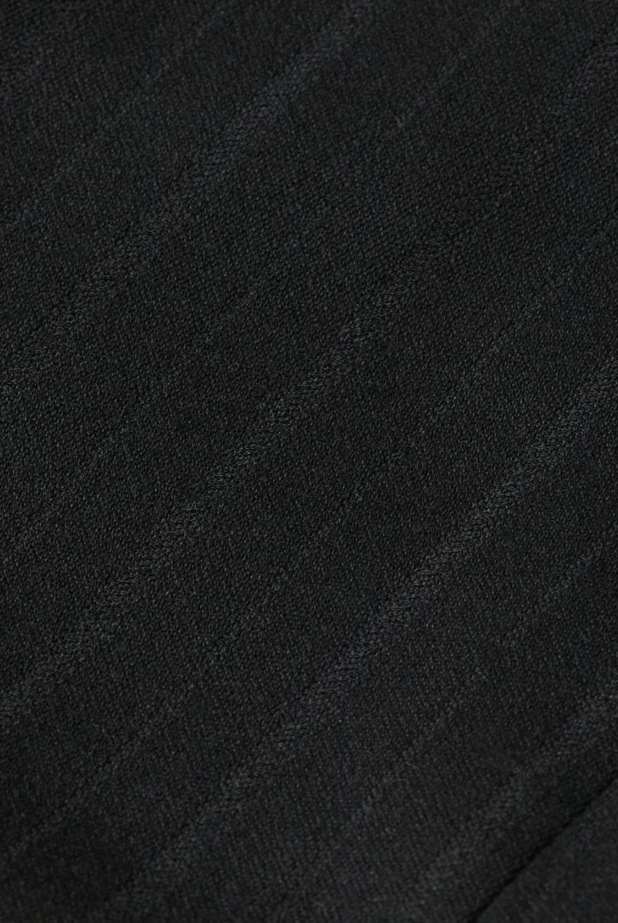 festive-double-breasted-structured-stripe-relaxed-fit-blazer detail shot by Scotch & Soda