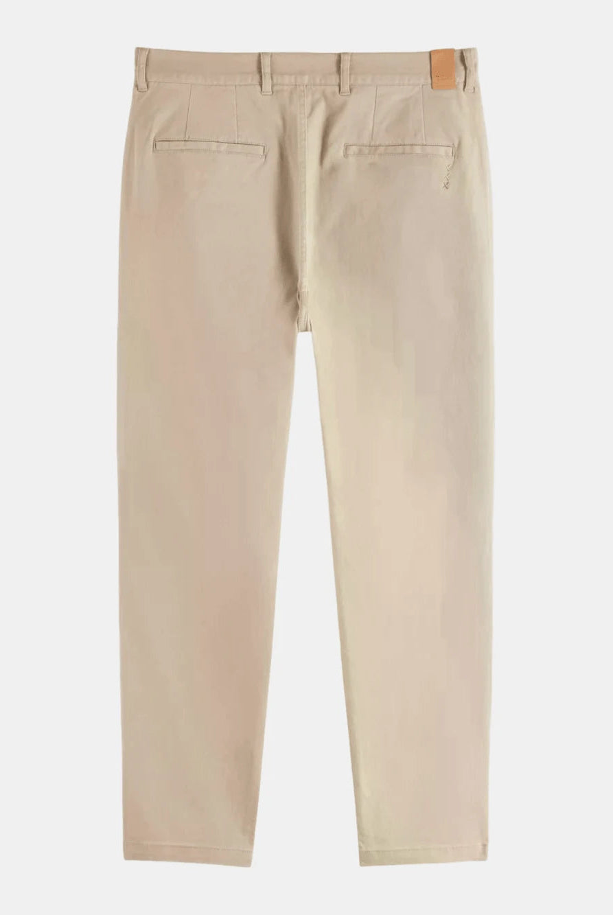 seasonal-core-drift-washed-cotton-blend-chino back view by Scotch & Soda