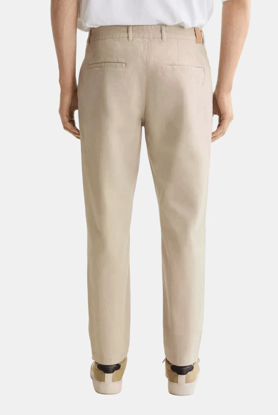 seasonal-core-drift-washed-cotton-blend-chino back view by Scotch & Soda