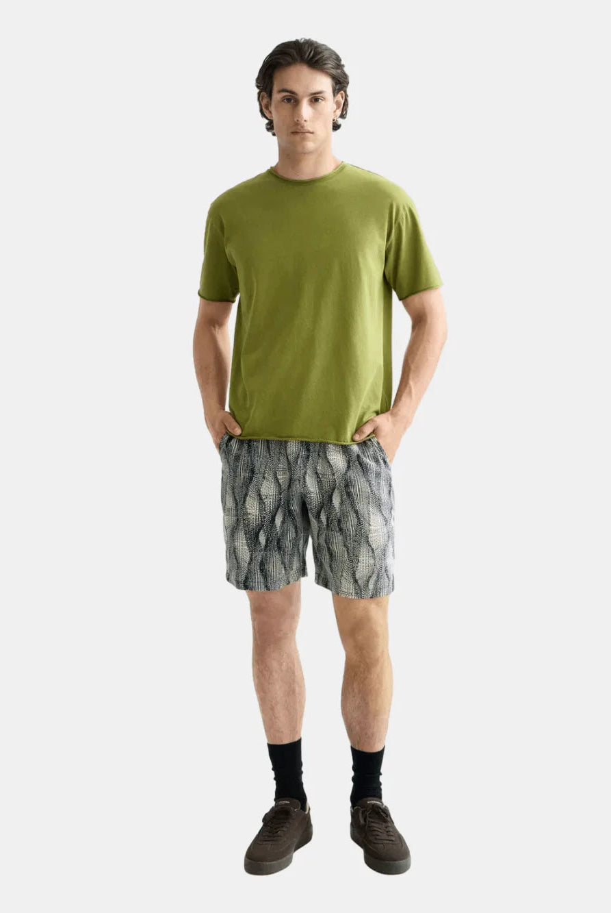 Printed Tencel Regular Fit Bermuda Short - Scotch & Soda