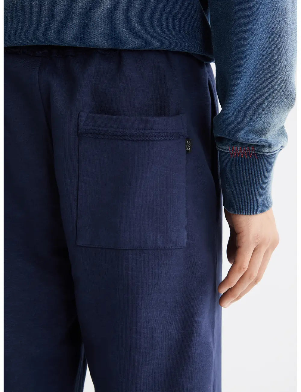 Crosses Garment Sweatpants detail view by Scotch & Soda