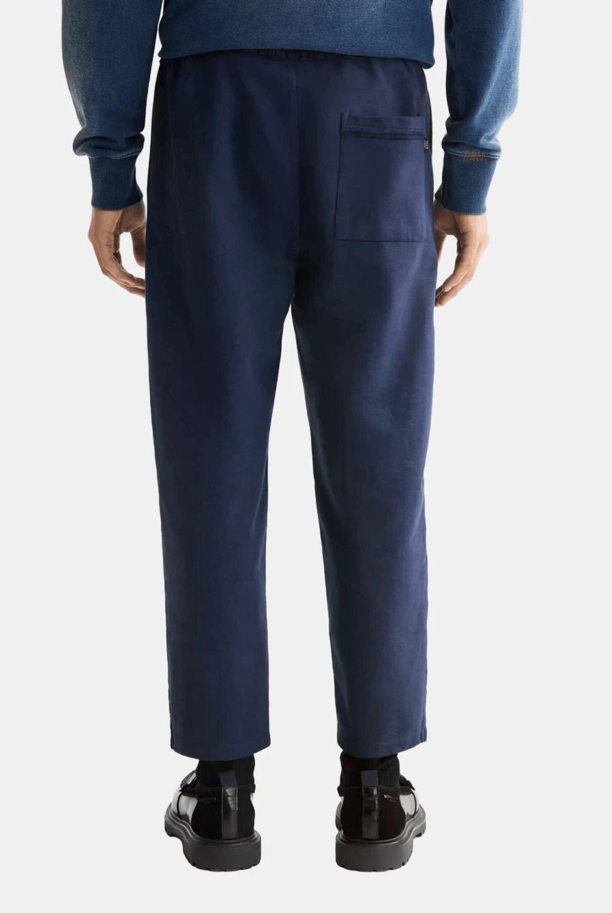 seasonal-core-3-crosses-garment-dye-sweatpants back view by Scotch & Soda