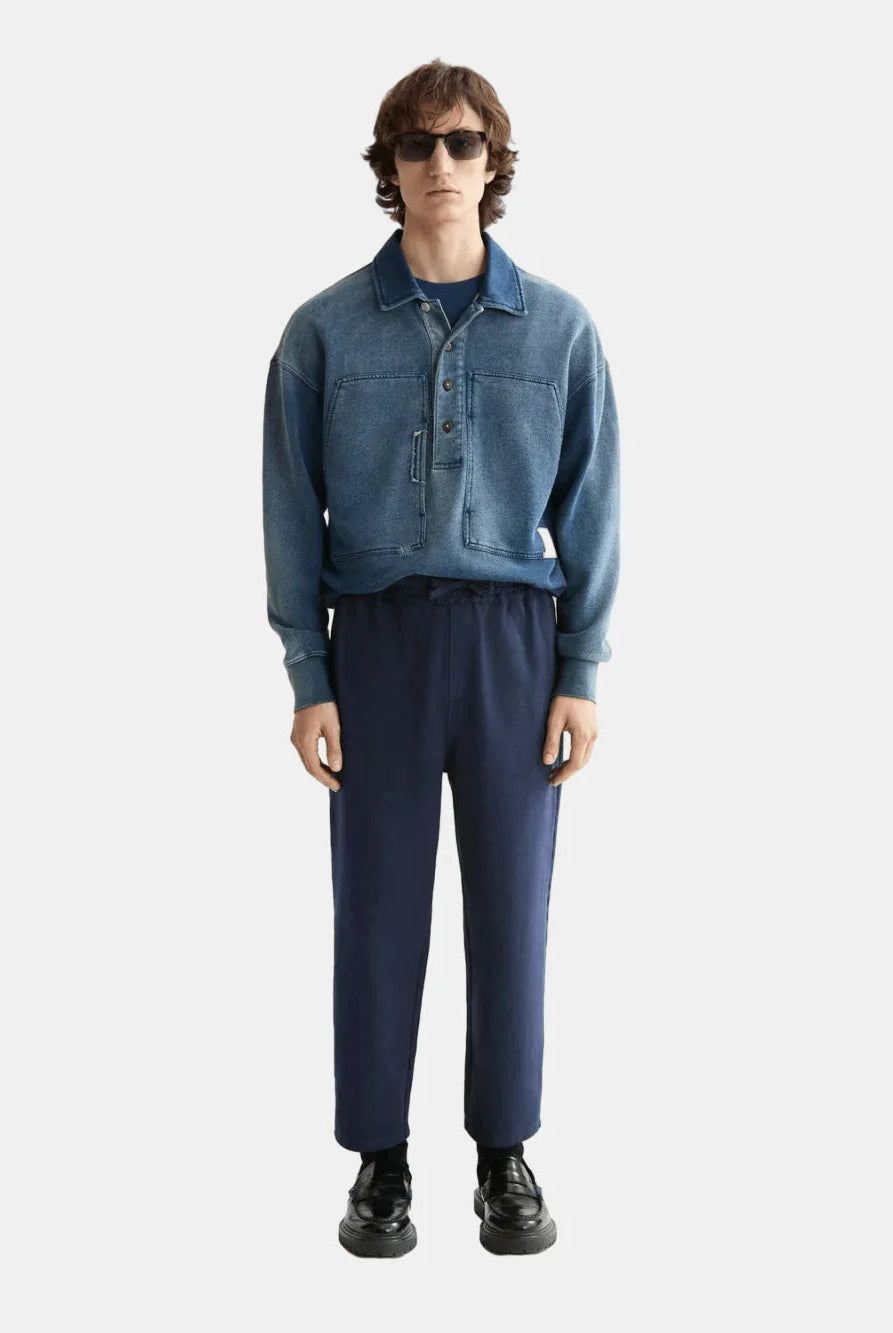 Seasonal core - 3 crosses garment dye sweatpants - Scotch & Soda
