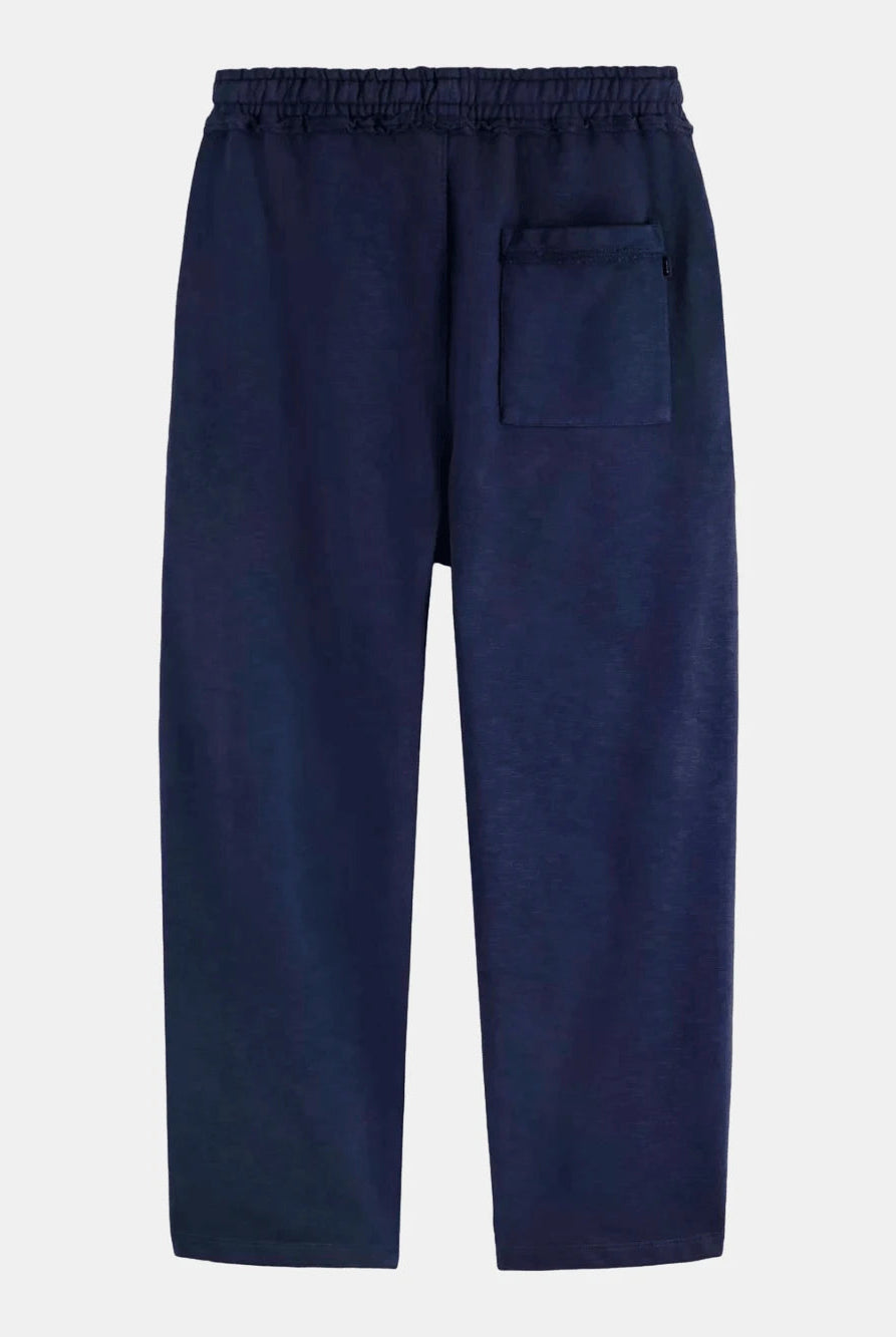 seasonal-core-3-crosses-garment-dye-sweatpants detail view by Scotch & Soda