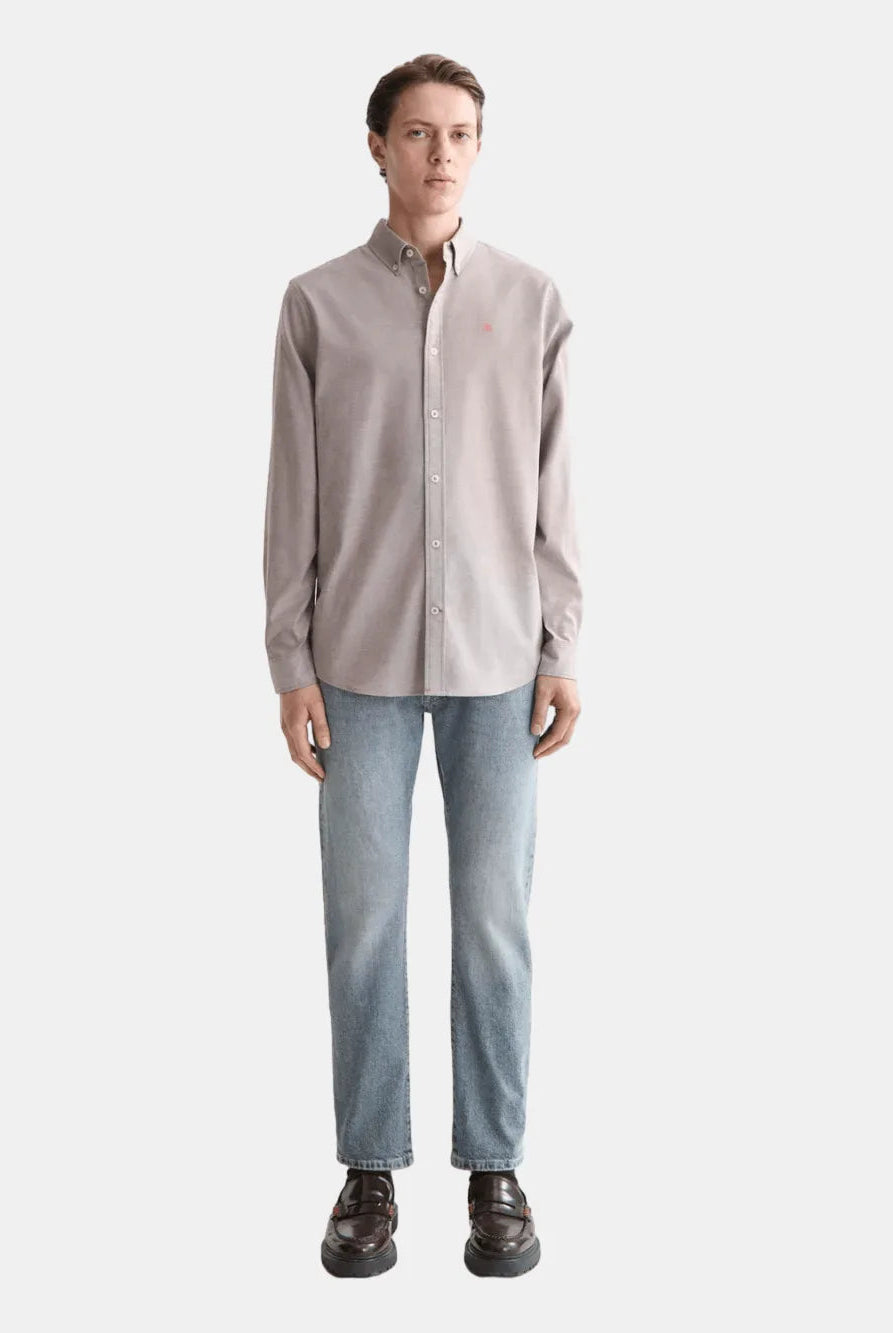 Seasonal core - Solid regular-fit oxford shirt - Scotch & Soda