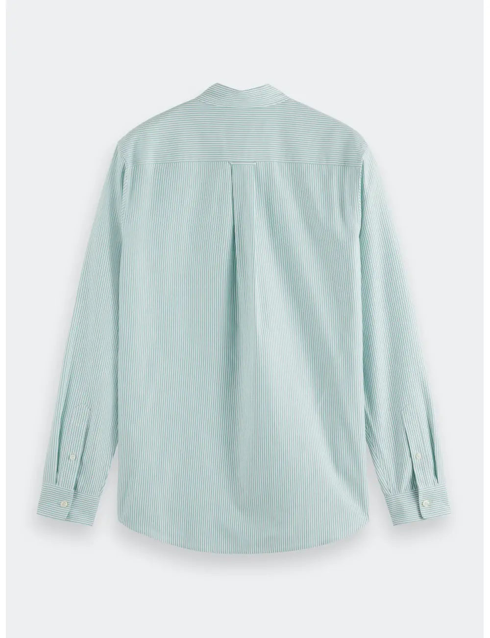 Striped Oxford Shirt flat lay back view by Scotch & Soda