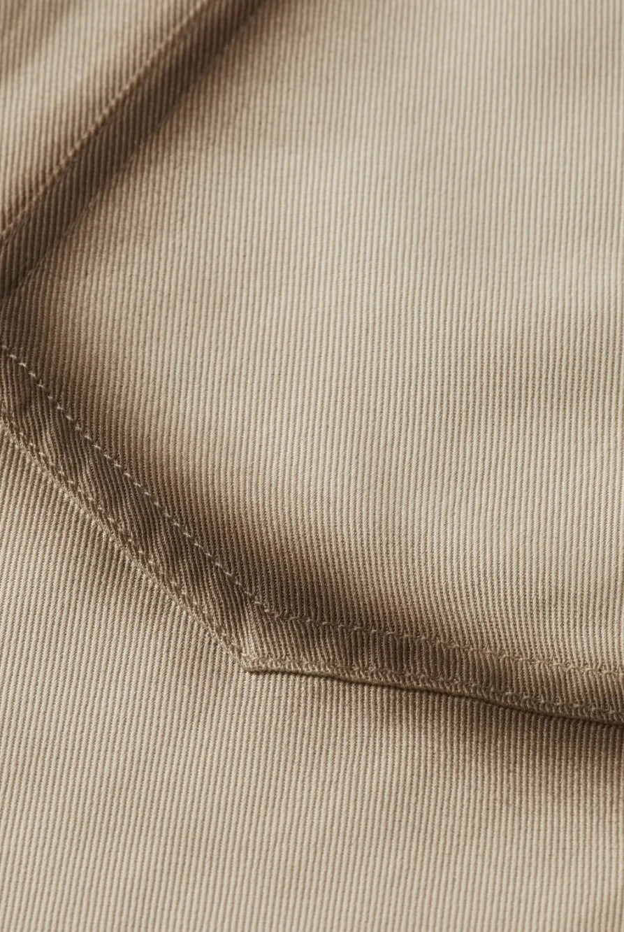 relaxed-fit-tencel-shirt detail shot by Scotch & Soda