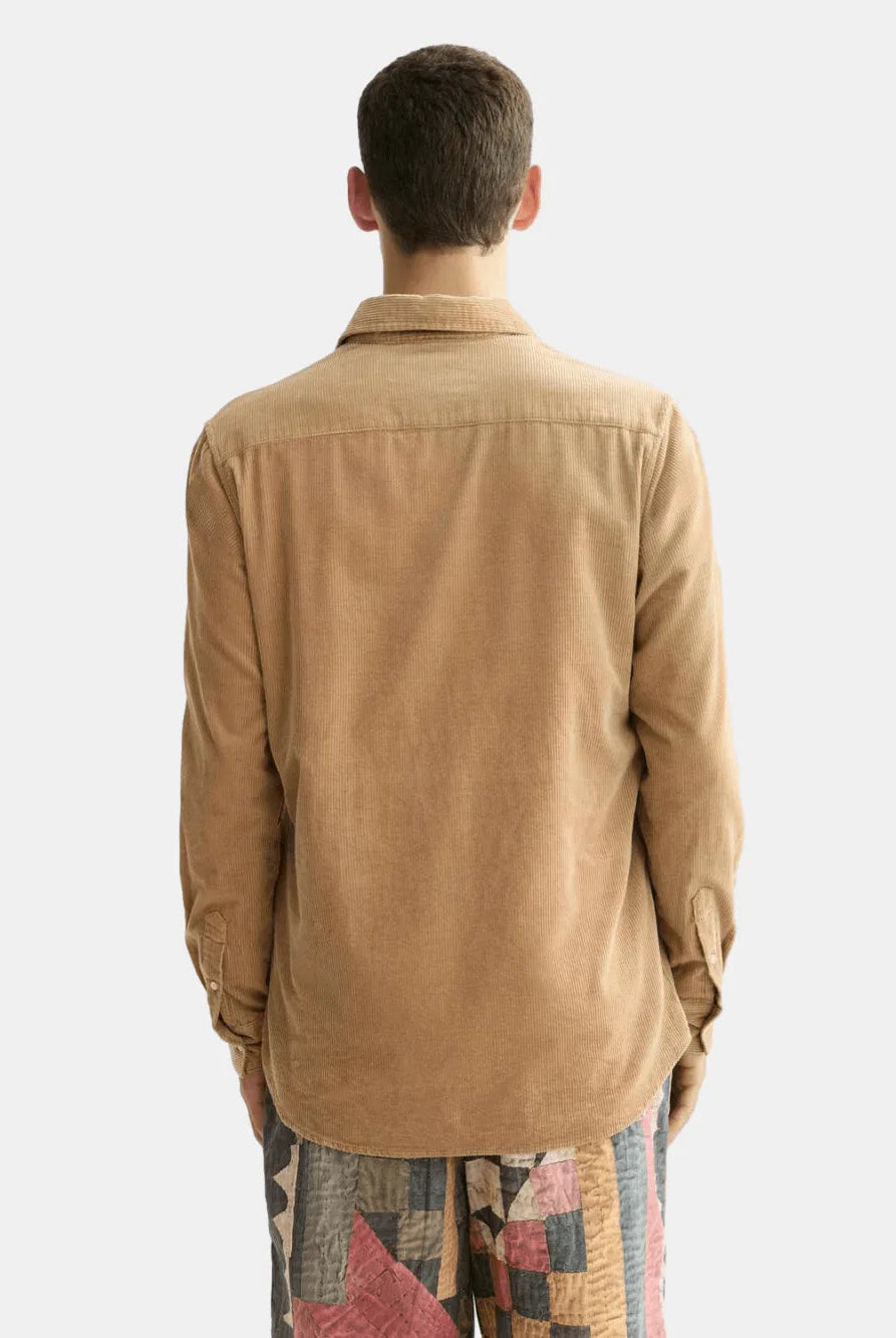 regular-fit-corduroy-shirt-1 back view by Scotch & Soda