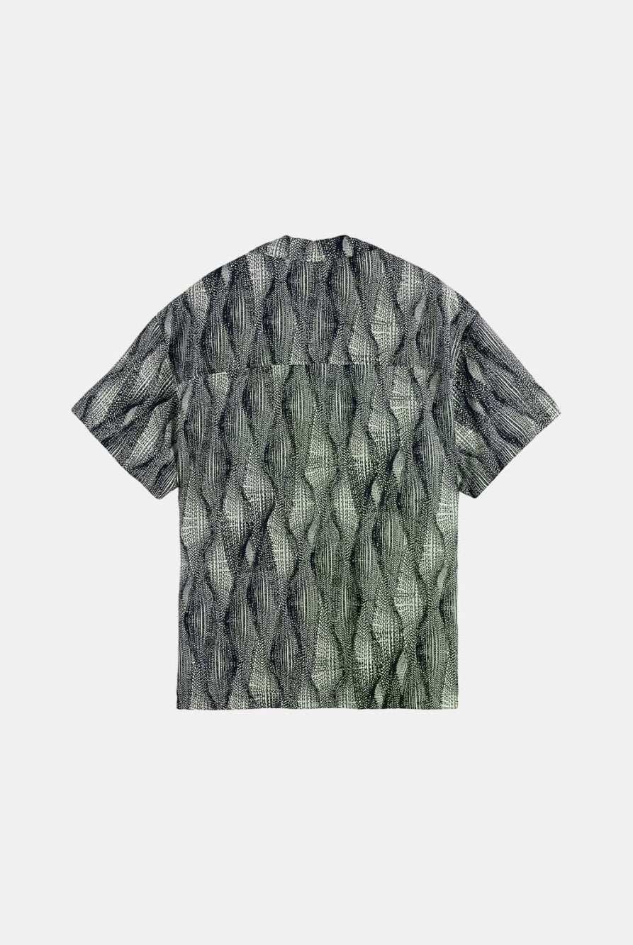 printed-short-sleeved-tencel-shirt back view by Scotch & Soda