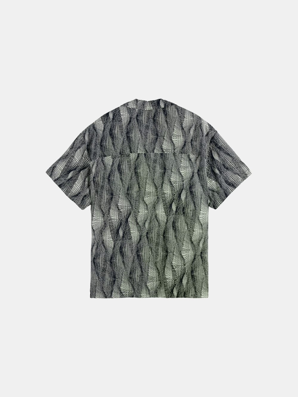 printed-short-sleeved-tencel-shirt back view by Scotch & Soda