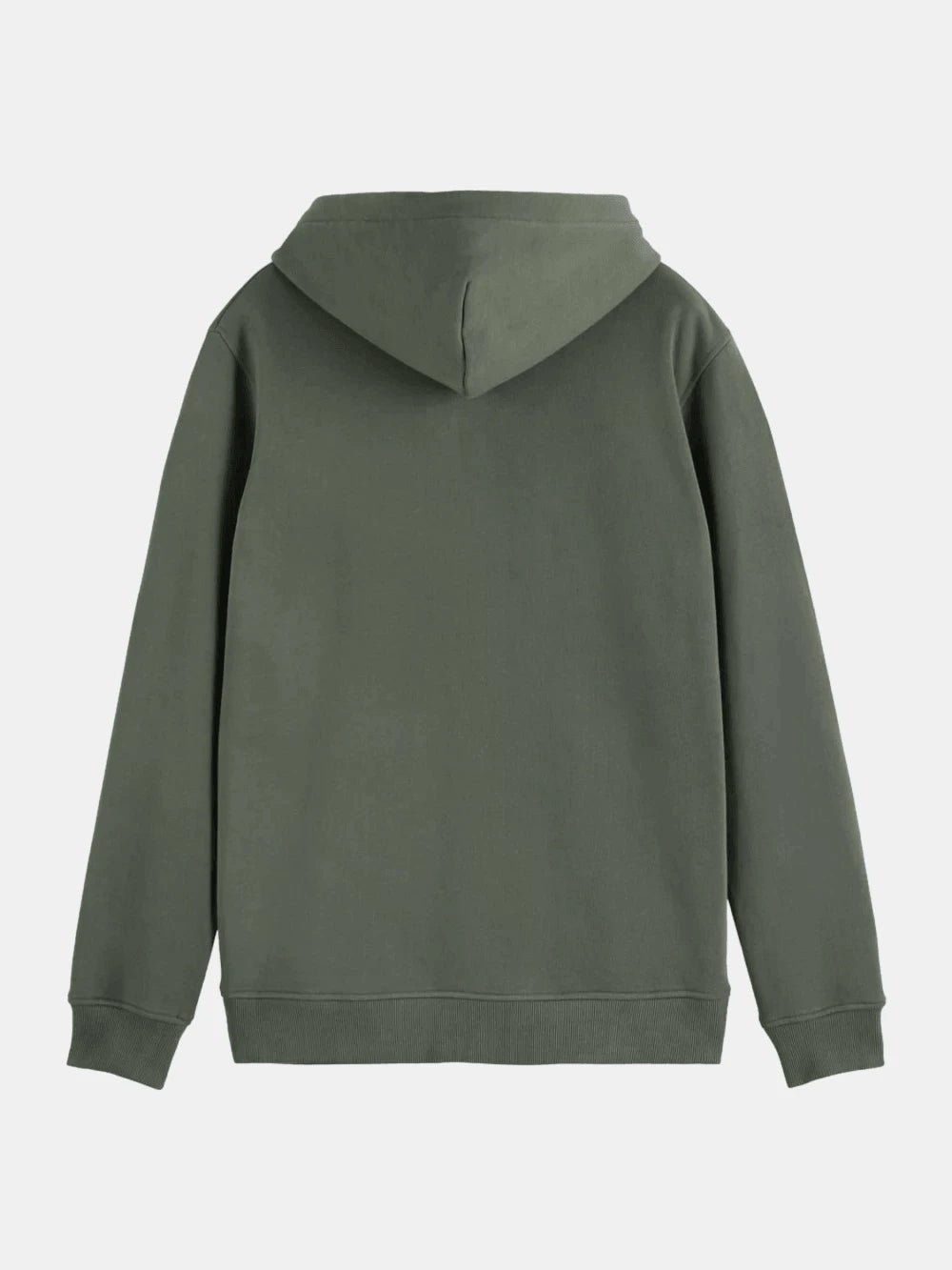 seasonal-core-regular-fit-logo-badge-hoodie-3 detail view by Scotch & Soda