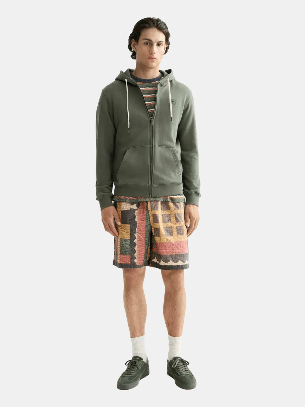 Full Zip Logo Hoodie - Scotch & Soda
