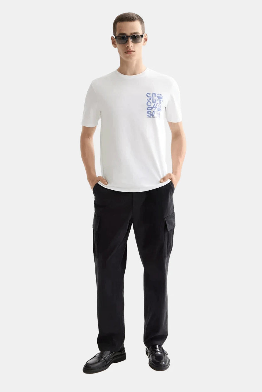 Regular Fit Left Chest Logo T-Shirt - Scotch & Soda