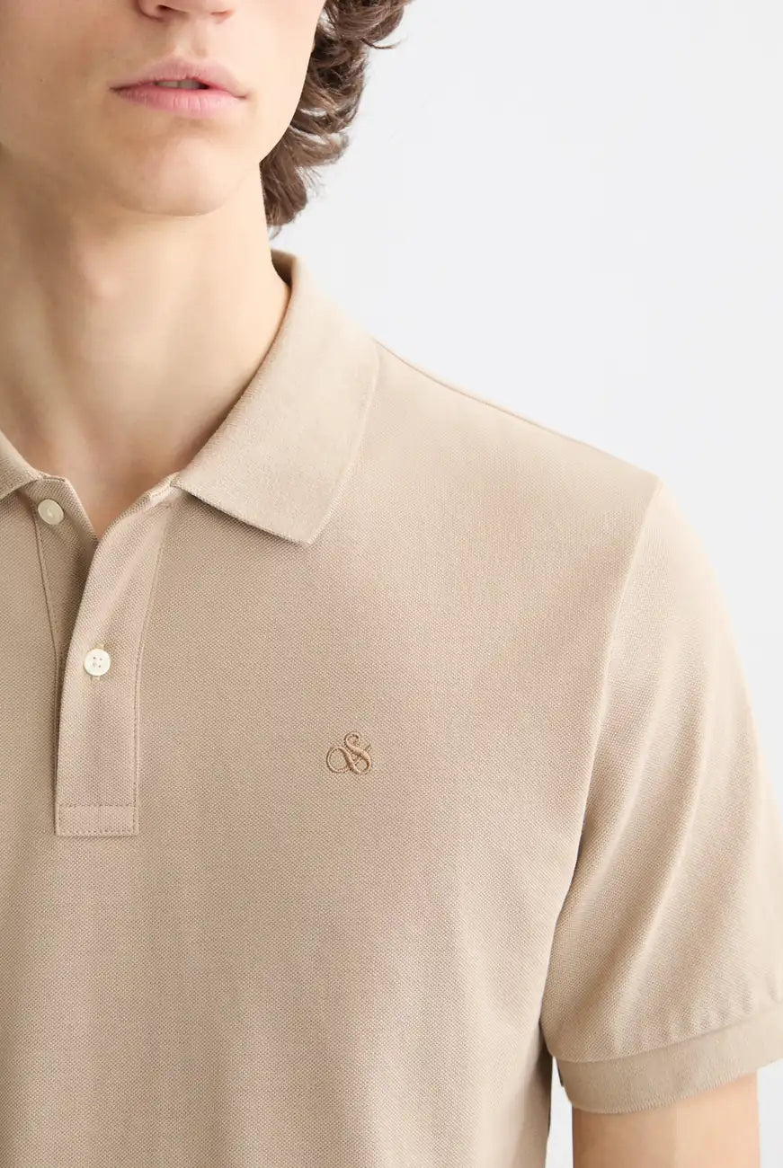 Regular Fit Polo detail view by Scotch & Soda