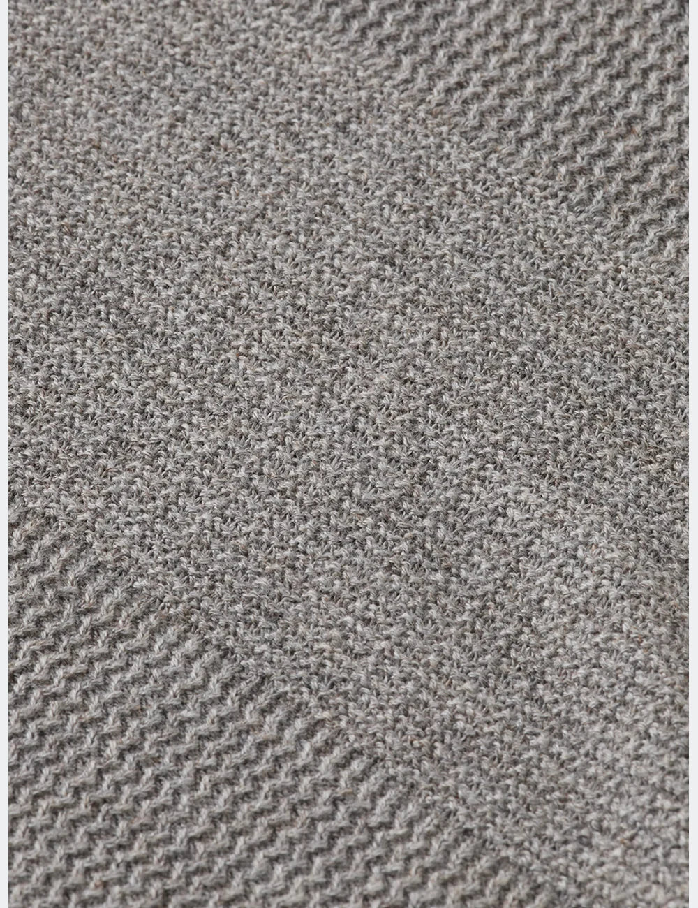 Knitted Striped Polo detail view by Scotch & Soda