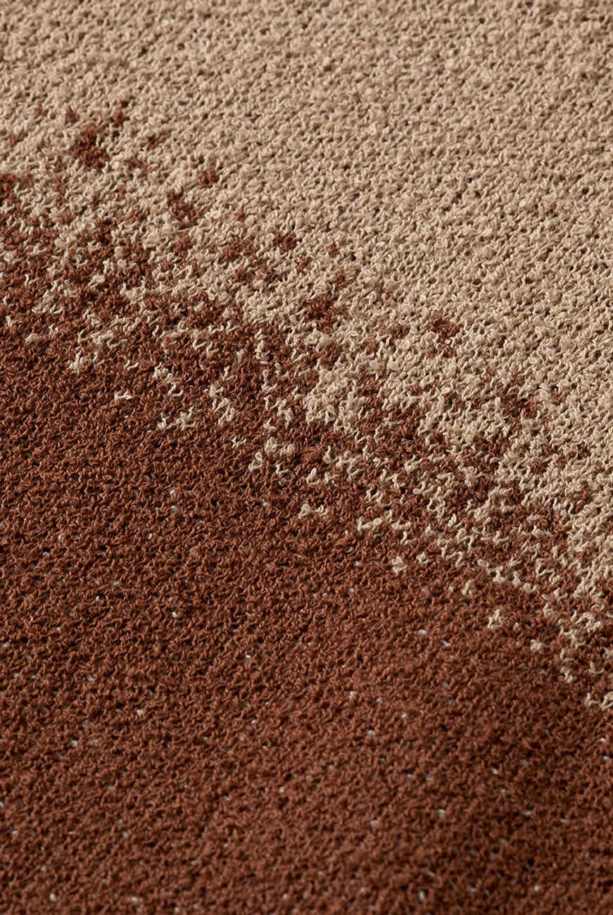 Knitted Degrade Polo detail view by Scotch & Soda