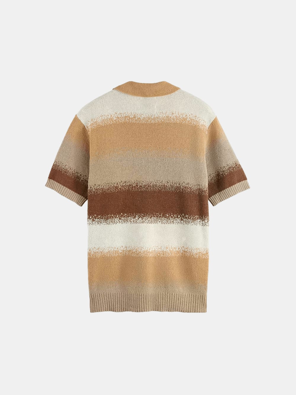knitted-degrade-polo back view by Scotch & Soda