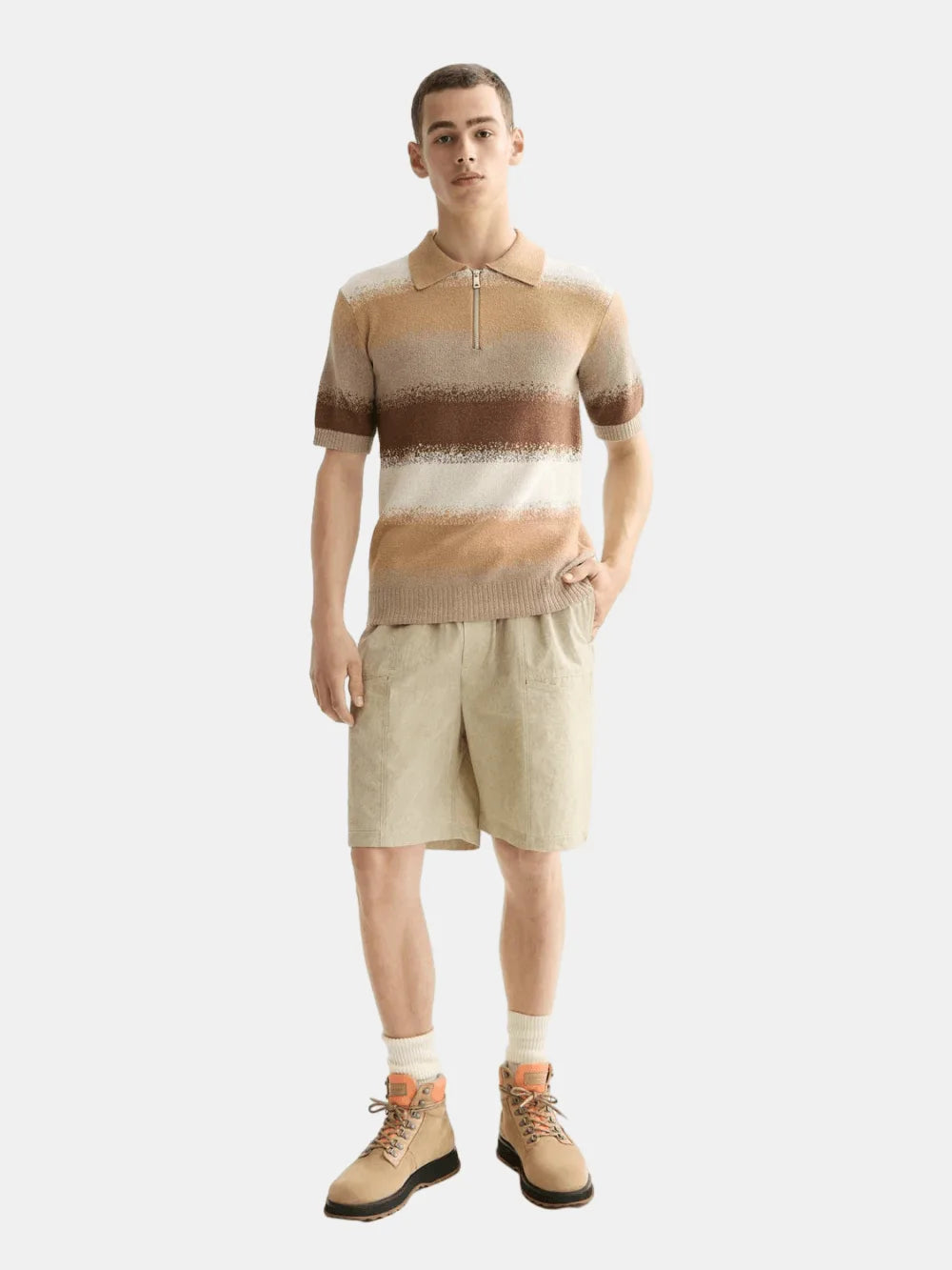 Knitted Degrade Polo - Scotch & Soda