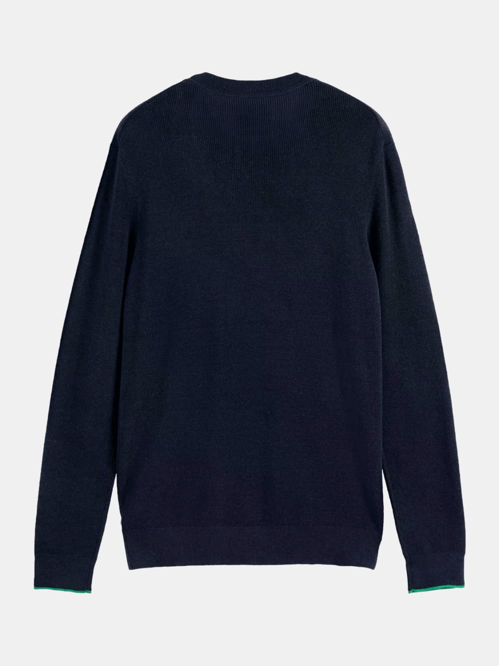 linnen-blend-crew-neck back view by Scotch & Soda