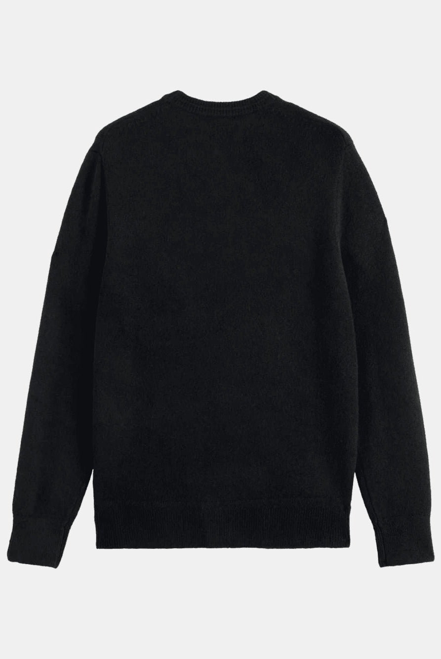 soft-knit-regular-fit-crew-neck back view by Scotch & Soda