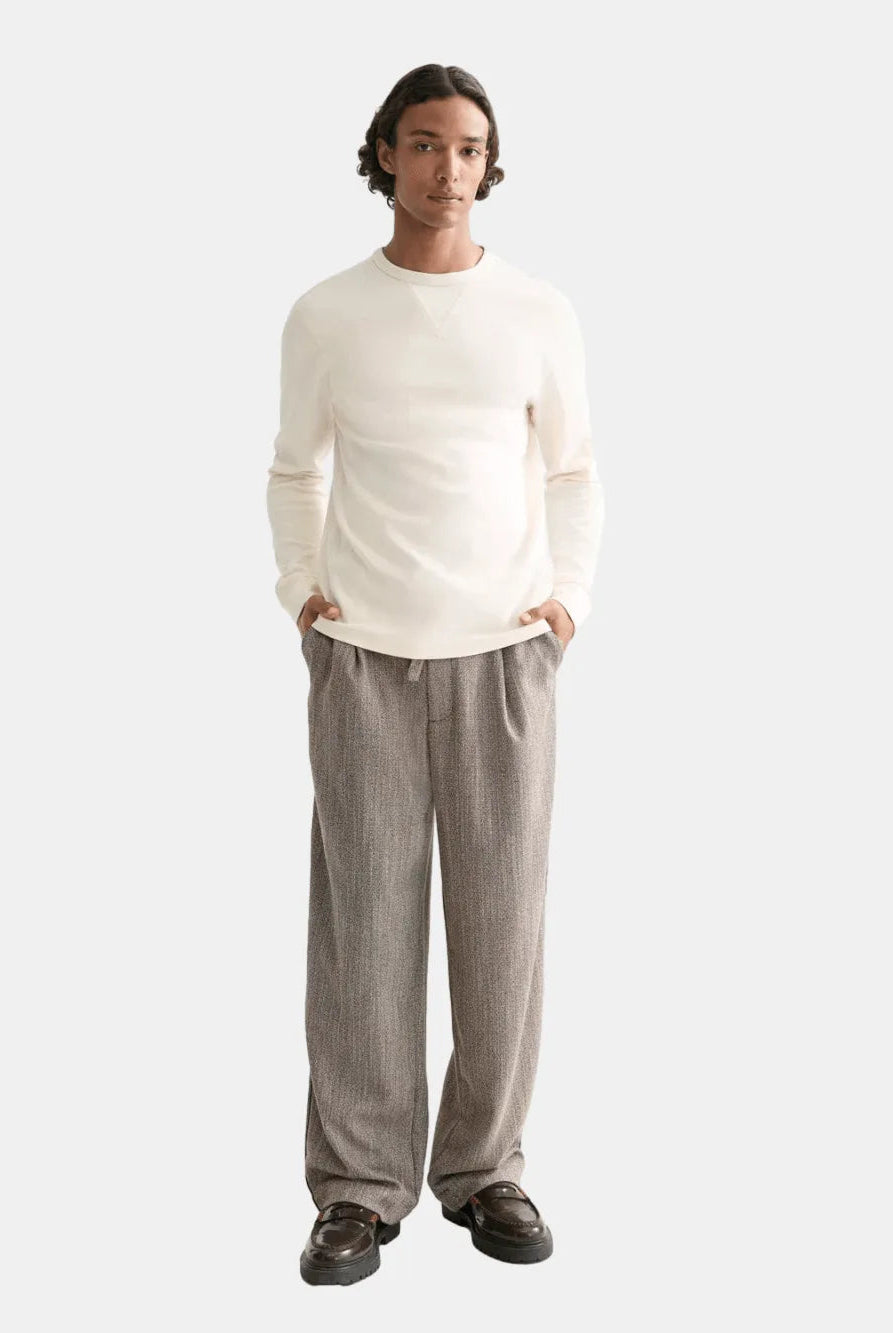 Waffle T-Shirt Ls - Scotch & Soda