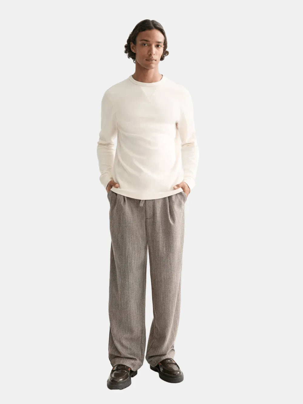 Waffle T-Shirt Ls - Scotch & Soda