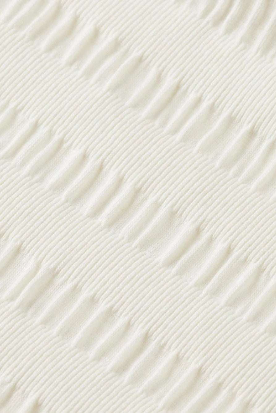 relaxed-fit-horizontal-textured-t-shirt-1 detail view by Scotch & Soda