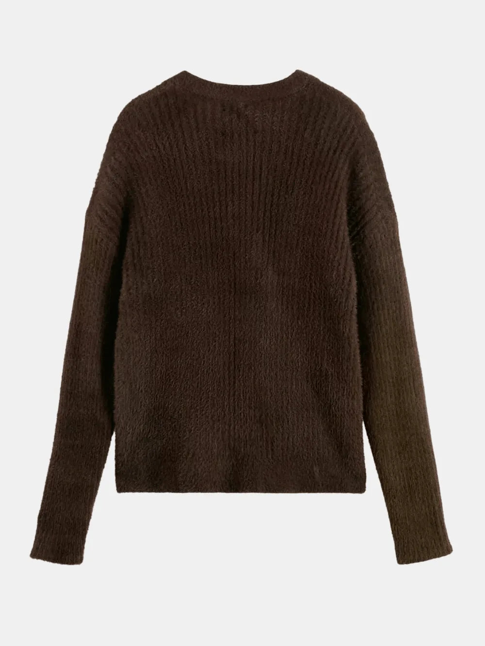 hairy-cardigan back view by Scotch & Soda