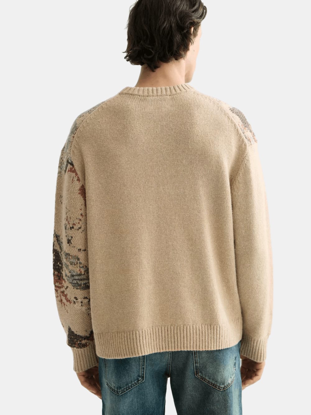 mountain-loose-fit-pullover back view by Scotch & Soda