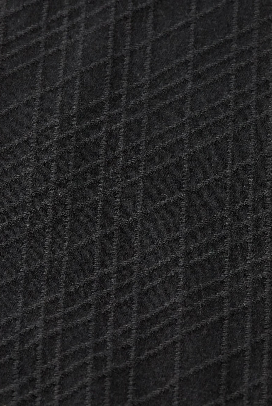 relaxed-fit-jacquard-knit-t-shirt detail shot by Scotch & Soda