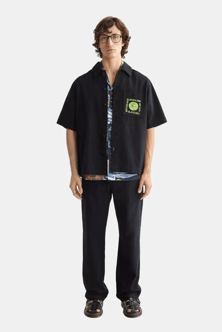 The Verve - Structured cotton carpenter pant - Scotch & Soda