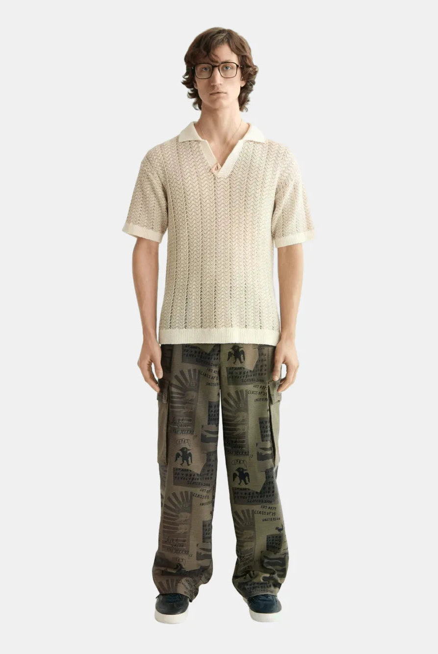 Baggy fit all-over printed cargo pants - Scotch & Soda