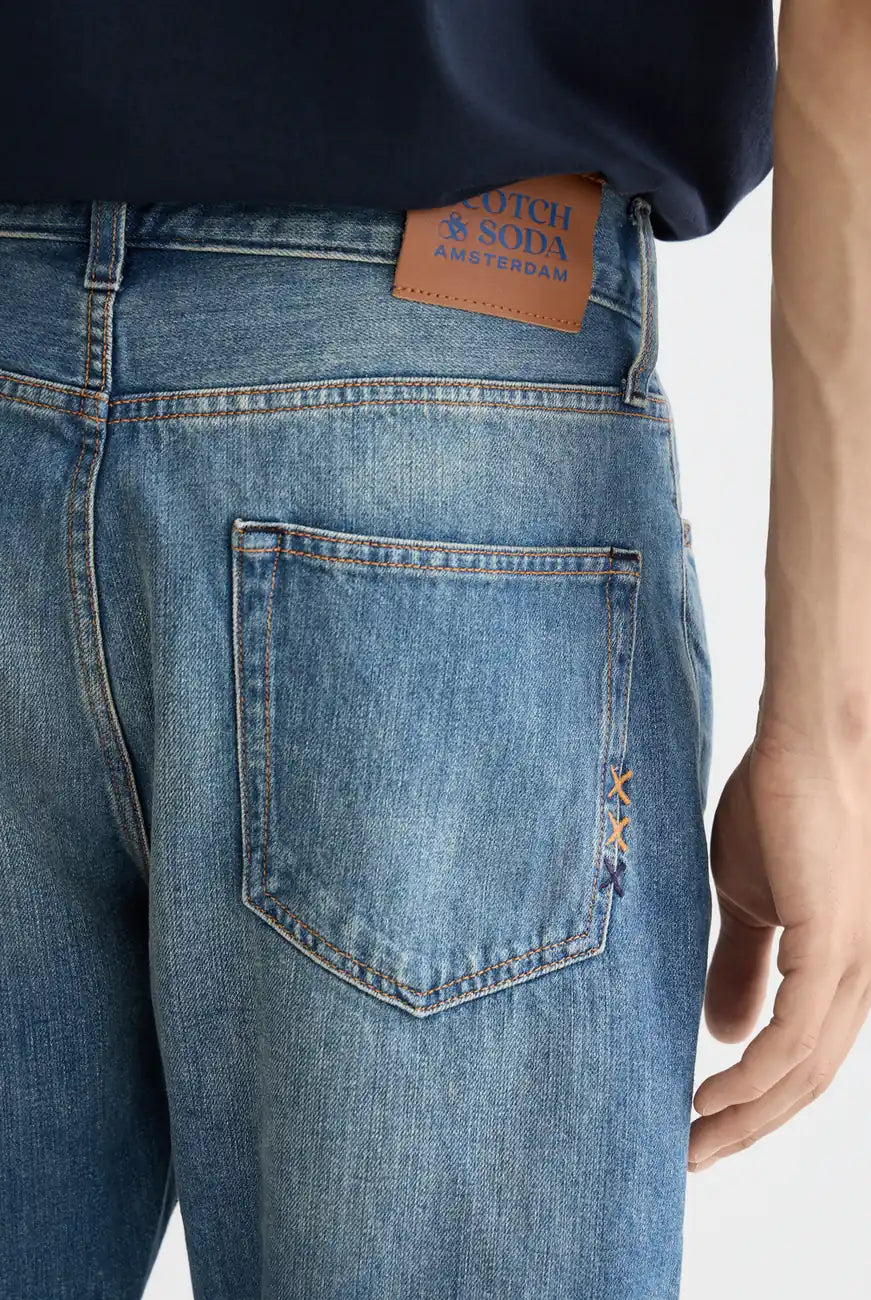 Loose Tapered Jean detail view by Scotch & Soda