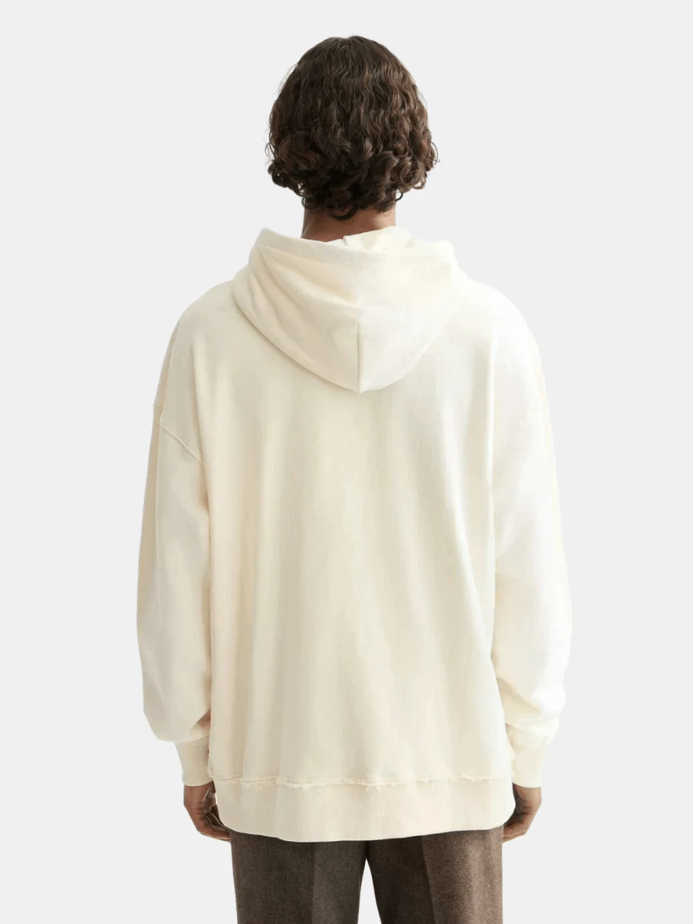 loose-fit-embroidered-artwork-hoodie back view by Scotch & Soda