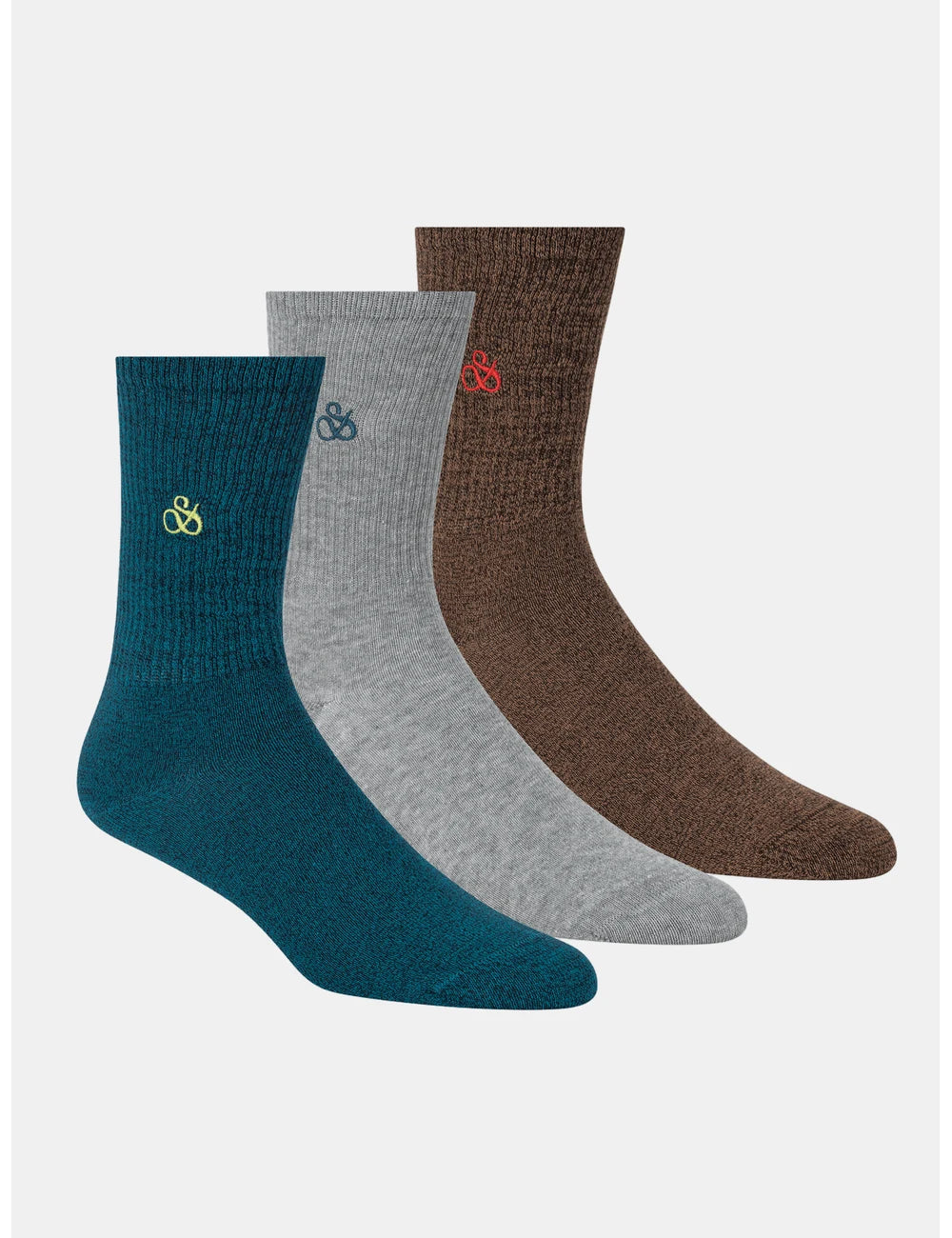 Ribbed Crew Socks front view by Scotch & Soda